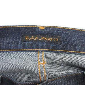 Nudie Jeans THIN FINN JONAS REPLICA デニム ジーンズ パンツ ストレート リペア イタリア製 W32 L32 インディゴ
