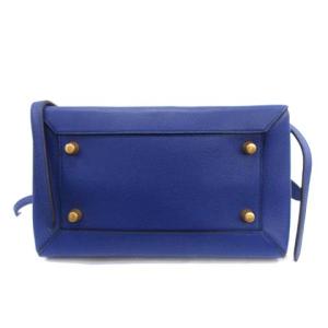 CELINE ベルトバッグ ハンドバッグ ワンショルダーバッグ ミニ 2WAY レザー ブルー