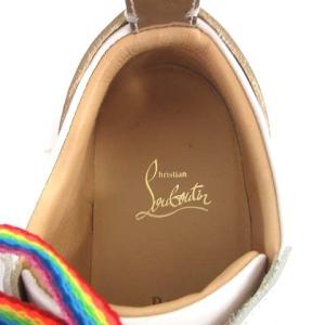 Christian Louboutin 20AW ARKENSPEED FLAT CALF スニーカー ホワイト レインボー