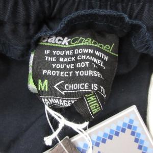 Back Channel パンツ ジョガー スラックス コットン M ネイビー