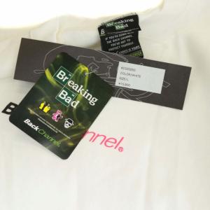 Back Channel Breaking Bad CREW SWEAT スウェット トレーナー プルオーバー 長袖 バックプリント ワッペン ベア ホワイト