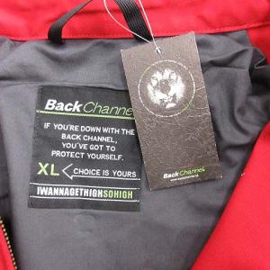 Back Channel SWING TOP スイングトップ ジャケット ステンカラージャケット ジップアップ 刺繍 XL レッド