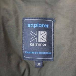 karrimor Tycoon Down Jacket ダウンジャケット ジップアップ M カーキ