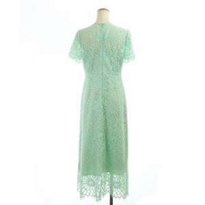 Grace Class 20SS 花柄ドレスワンピ グリーン