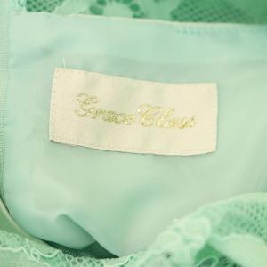 Grace Class 20SS 花柄ドレスワンピ グリーン