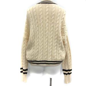 HYKE 20SS TILDEN SWEATER BOLERO 2 ベージュ