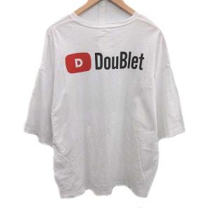 doublet WISM 18AW Jacke Tee ホワイト