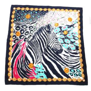 総柄スカーフ マルチカラー