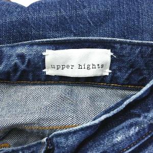 upper hights デニムパンツ ジーンズ ジーパン コットン 23 S 青 ブルー