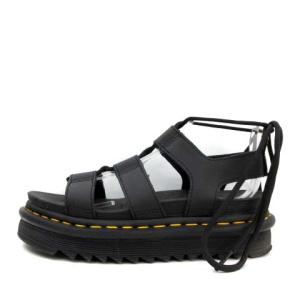 Dr.Martens NARTILLA レースアップレザーサンダル ブラック