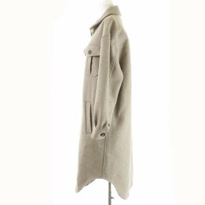 Spick&Span ONE&OTHER 20AW ロングシャツジャケット ブルゾン コート アウター オーバーサイズ S ベージュ
