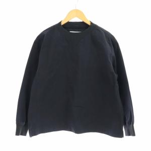 21SS FADED COTTON TWILL スウェット トレーナー 1 S ブラック