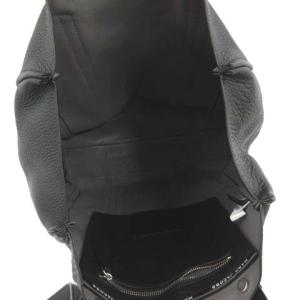 MARC JACOBS タグトート シボレザー ショルダーバッグ 黒