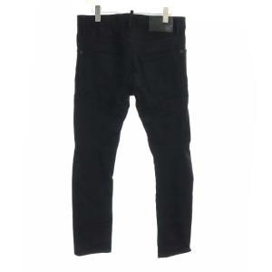 DSQUARED2 20AW Tidy Biker Jean デニムパンツ ボタンフライ 46 ブラック