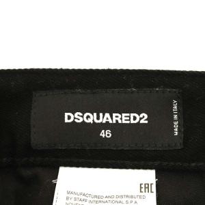 DSQUARED2 20AW Tidy Biker Jean デニムパンツ ボタンフライ 46 ブラック