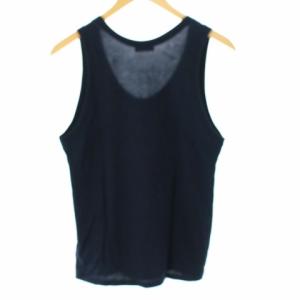 DIOR HOMME BEE刺繍ボーダータンクトップ ネイビー