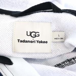 UGG australia tadanori yokoo Hoodie BLUE MULTI パーカー フード プルオーバー グラフィック 総柄 L マルチカラー