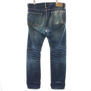 RRL ヴィンテージ加工 SLIM FIT セルビッチジーンズ 