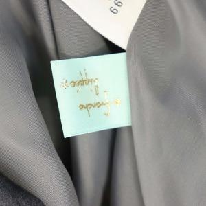 franche lippée エレガントスカート ロング フレア フリル ウエストゴム M グレー
