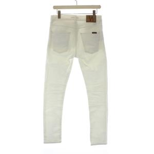 Nudie Jeans LEAN DEAN デニムパンツ ジーンズ W28 L32 白 ホワイト