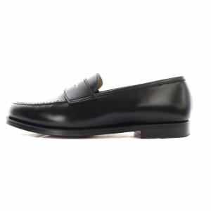 Crockett & Jones BOSTON 314ラスト コインローファー ビジネスシューズ 英国製 ブラック