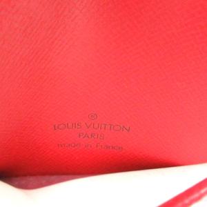 LOUIS VUITTON ポルト 2カルト ヴェルティカル エピ カードケース レッド