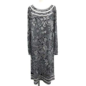 FASHION ワンピース 40 ネイビー