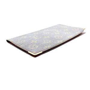 LOUIS VUITTON ヴィンテージ 80s ポルトヴァリュオ カルトクレディ モノグラム 長財布 ブラウン