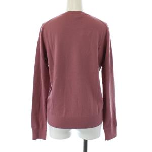 Theory 20AW WASHABLE WOOL CREW NECK PO J  ニット セーター 長袖 薄手 ウール S 紫 パープル