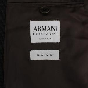 ARMANI COLLEZIONI GIORGIO シングルテーラードジャケット 56 チャコール