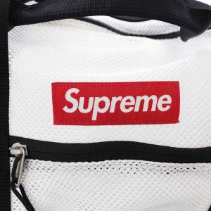 Supreme 16SS Mesh Duffle Bag ボックスロゴ メッシュ ホワイト