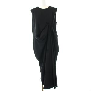 19AW PEダブルクロス2 立体 ワンピース  M 黒