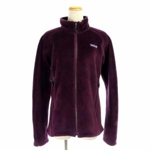 ベターセーター フリースジャケット ジップアップ スタンドカラー M バーガンディー 36113FA11
