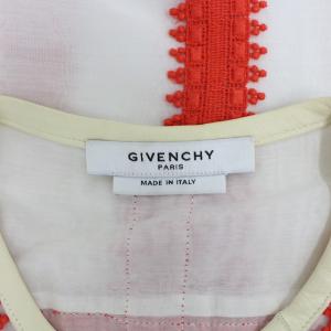 GIVENCHY 刺繍デザインチュニック ホワイト