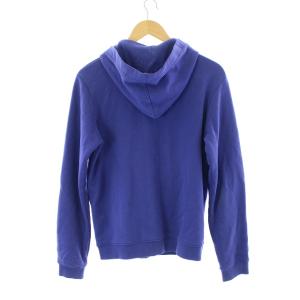 RAF BY RAF SIMONS パーカー 長袖 フード ボタン XS 紫 パープル 