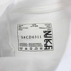 NIKE sacai Tシャツ ハイブリッド S ホワイト CD6311-100