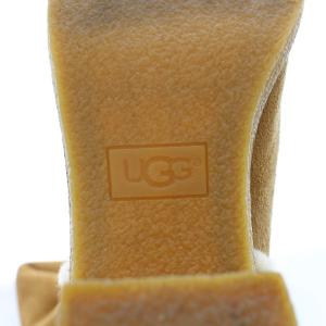 UGG australia KASEN TALL ムートン ブーツ ロング チャンキーヒール ラウンドトゥ スエード キャメル 24cm 茶色 ブラウン