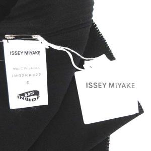 ISSEY MIYAKE 20SS CUTTING AP ハイネックニットカットソー 2 ブラック