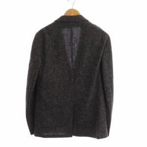 Martin Margiela 14 14AW テーラードジャケット シングル ツイード 48 チャコールグレー