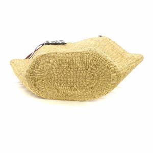 LOEWE スモールシェル バスケットバッグ かごバッグ エレファントグラス アナグラム