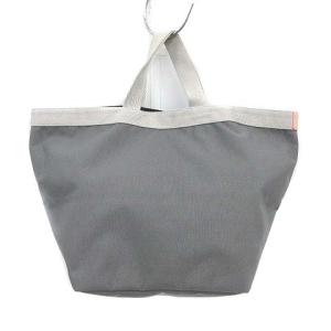 Hervé Chapelier トートバッグ ハンドバッグ コーデュラナイロン 舟型 L グレー