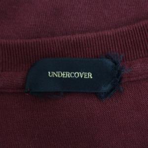 UNDERCOVER スウェット トレーナー ロゴ 2 M ボルドー