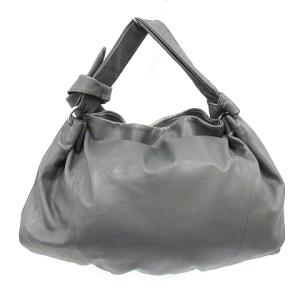 FURLA トートバッグ レザー グレー