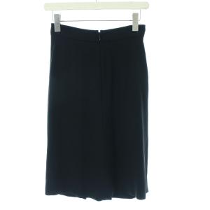 PRADA スカート ひざ丈 フレア M ブラック