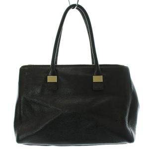 FURLA トートバッグ ハンドバッグ レザー ブラック 823058