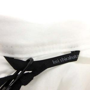 kei shirahata 20AW バンドカラーチュニックシャツ F ホワイト