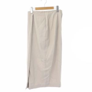 Deuxieme Classe 20SS sophisticat ロングタイトスカート 36 ベージュ