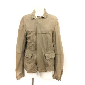 Avakareta Life ライダースジャケット 1 ベージュ