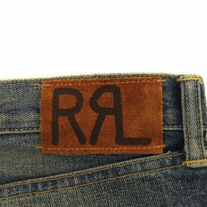 RRL LOW STRAIGHT AUSTIN WASH デニムパンツ ヴィンテージ加工