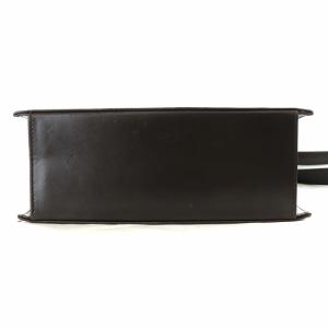 Salvatore Ferragamo ショルダーバッグ 型押し レザー チェーン 茶 